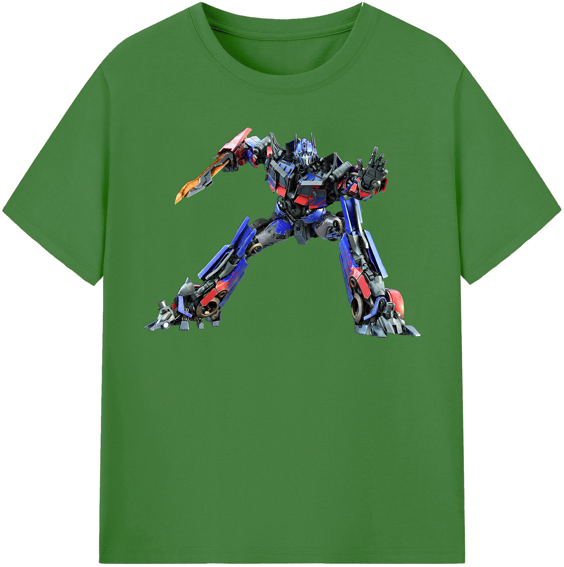 （画像用） Transformers トランスフォーマー レディースカジュアルプリントTシャツ（綿100％）